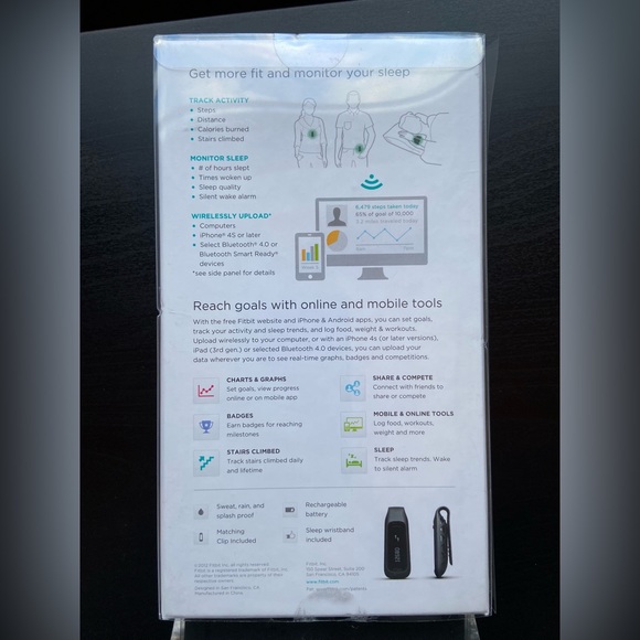Fitbit One Wireless Activity + Sleep Tracker - Picture 3 of 3